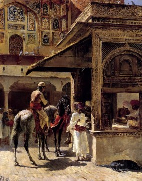 Escena callejera en la India Arabian Edwin Lord Weeks Pinturas al óleo